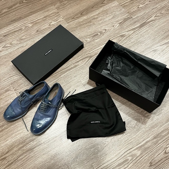 D&G man’s shoe leather made in Italy - Picture 4 of 7